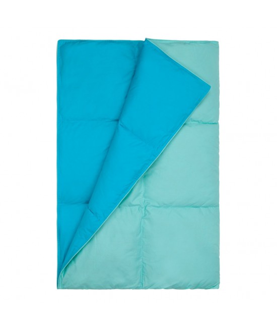 Lucite Green and Scuba Blue Blankie