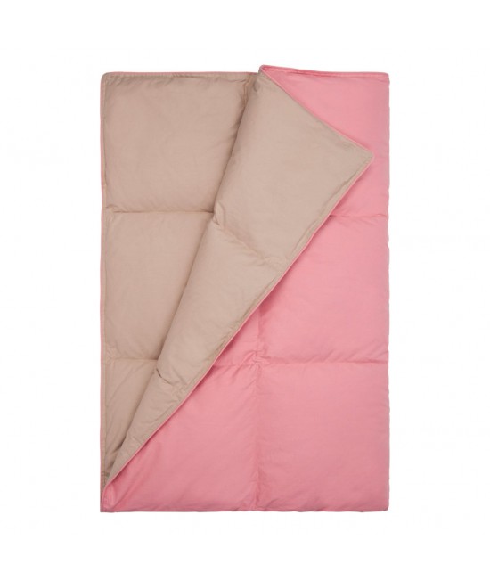 Dusty Cedar Pink & Taupe Blankie